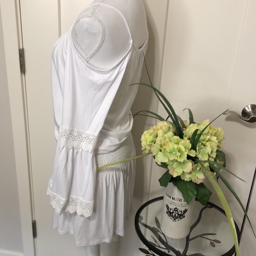 NWT Made In USA White VaVa dress Size S - Picture 4 of 8